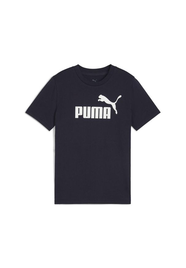 Koszulka Puma Ess No. 1 Logo Tee B, Dzieci. Kolor: niebieski. Materiał: bawełna, materiał