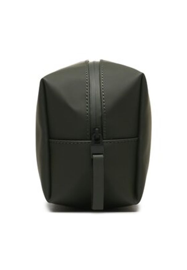 Rains Kosmetyczka Wash Bag Small W3 15580 Zielony. Kolor: zielony. Materiał: materiał