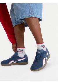 Reebok Sneakersy EO-HAMMER STREET 100248780 Granatowy. Kolor: niebieski. Materiał: skóra, zamsz #1