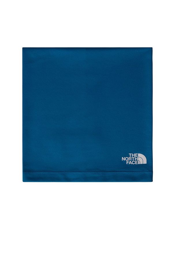 Komin The North Face Base 0A7WH6BOM1 - niebieski. Kolor: niebieski. Materiał: materiał, poliester, tkanina, elastan. Wzór: aplikacja