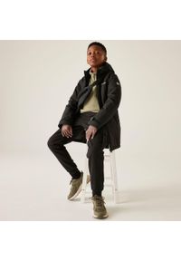 Regatta - Kurtka dziecięca przejściowa ocieplana Farbank II. Kolor: czarny. Materiał: tkanina, puch. Styl: sportowy #1