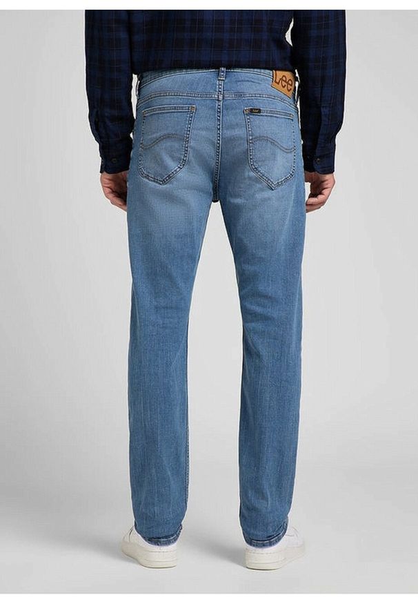 Lee - LEE RIDER MĘSKIE SPODNIE JEANSOWE JEANSY DŻINSY MID STONE WASH L701NLWL 112318844