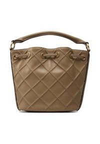 Tory Burch Torebka Fleming Soft Bucket Bag 142565 Brązowy. Kolor: brązowy. Materiał: skórzane