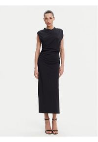 French Connection Sukienka codzienna 71YAV Granatowy Bodycon Fit. Okazja: na co dzień. Kolor: niebieski. Materiał: bawełna. Typ sukienki: bodycon, proste. Styl: casual #5
