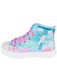 skechers - Buty sportowe do chodzenia dziewczęce, Seashell Magic - Mermaid Sea. Kolor: niebieski. Model: Skechers Sport. Sport: turystyka piesza