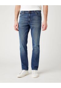 Wrangler - MĘSKIE SPODNIE JEANSOWE WRANGLER TEXAS SLIM THE GURU W12SU551H