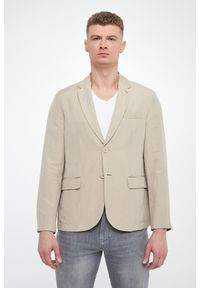Armani Exchange - Marynarka męska jednorzędowa lniana ARMANI EXCHANGE. Materiał: len #3