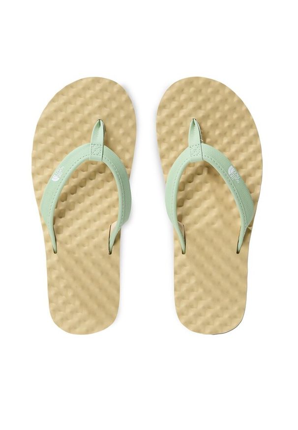 Japonki The North Face. Kolor: zielony