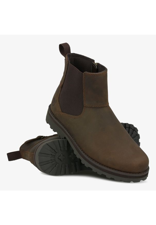 Timberland Courma CHELSEA Sztyblety damskie. Okazja: do pracy, na spacer, na co dzień. Kolor: brązowy. Styl: casual