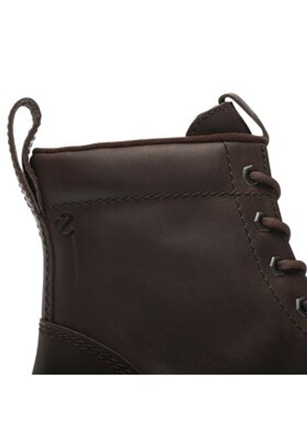 ecco - ECCO Trapery Grainer M 21472401072 Brązowy. Kolor: brązowy. Materiał: skóra