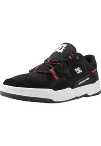 DC Shoes - Buty do chodzenia męskie DC Construct. Zapięcie: sznurówki. Kolor: czarny. Materiał: syntetyk, tkanina, materiał. Szerokość cholewki: normalna