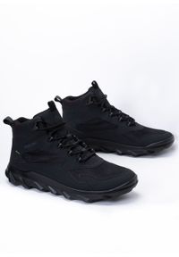 ecco - Buty trekkingowe męskie ECCO MX LOW MID M GORE-TEX (820224-51052). Kolor: czarny. Technologia: Gore-Tex #1