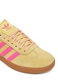 Adidas - adidas Sneakersy Gazelle JH7211 Żółty. Kolor: żółty. Materiał: zamsz, skóra. Model: Adidas Gazelle #4