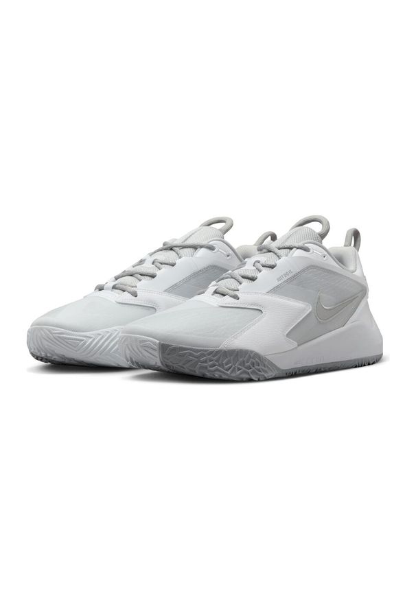 Buty do siatkówki Dorosły Nike Air Zoom Hyperace 3 biały. Okazja: na co dzień. Kolor: biały. Materiał: syntetyk, materiał. Szerokość cholewki: normalna. Model: Nike Zoom. Sport: turystyka piesza, siatkówka
