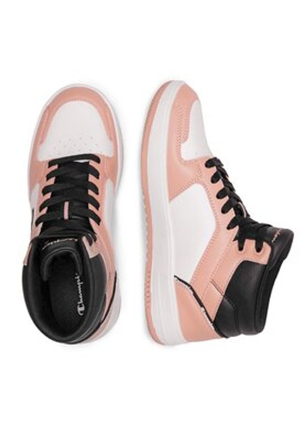 Champion Sneakersy Rebound 2.0 Mid Cut S S11471-PS013 Różowy. Kolor: różowy. Materiał: skóra