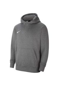Bluza dla dzieci Nike Park Fleece Pullover Hoodie szara CW6896 071. Kolor: wielokolorowy, szary. Sport: joga i pilates