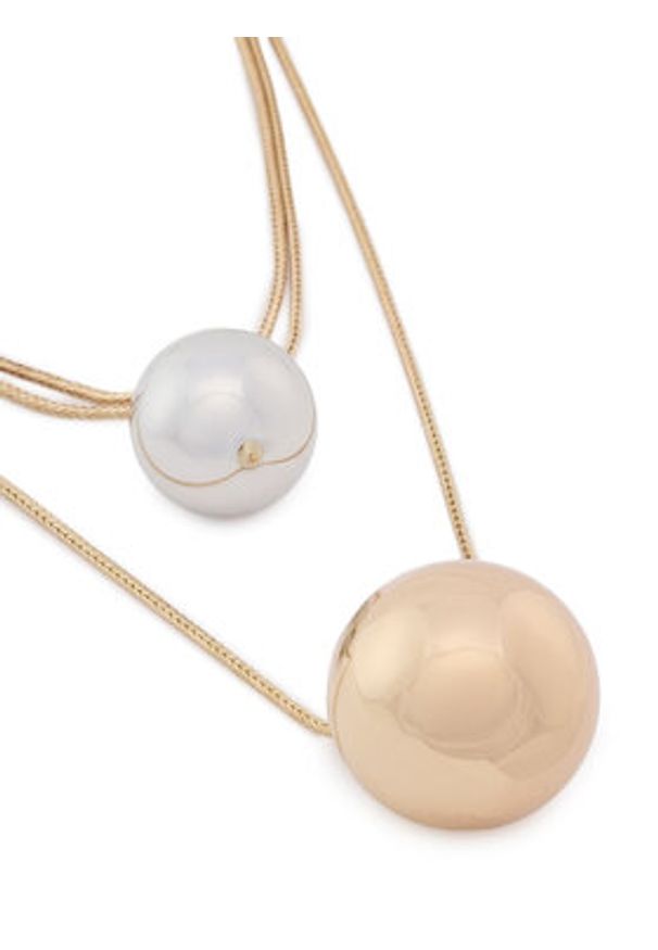 Weekend Max Mara Naszyjnik 2615751084650 Złoty. Materiał: metalowe. Kolor: złoty