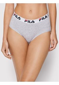 Fila Bokserki Culotte FU6044 Szary. Kolor: szary. Materiał: bawełna