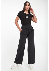 Sportalm - T-shirt damski wiskozowy z logo SPORTALM. Materiał: wiskoza #4