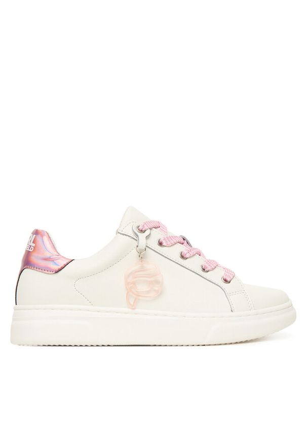 Karl Lagerfeld - Sneakersy KARL LAGERFELD. Kolor: biały