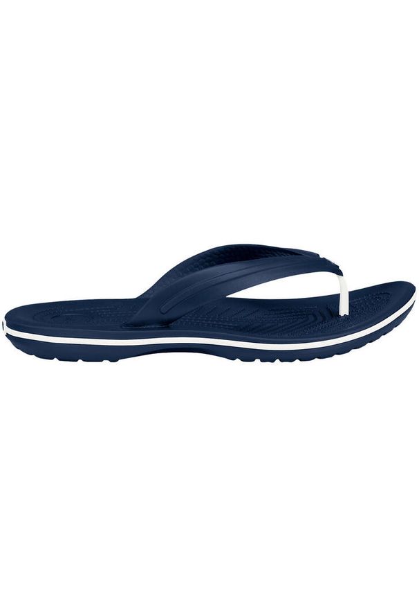 Japonki unisex Crocs Crocband Flip. Okazja: na plażę. Kolor: niebieski. Materiał: materiał, syntetyk. Styl: sportowy