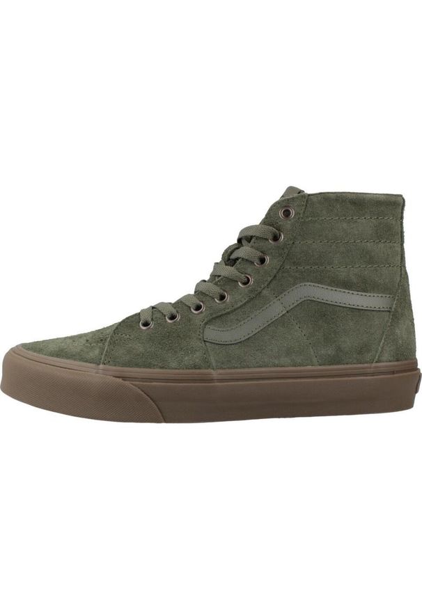 Vans - Buty VANS SK8-HI TAPERED HRYS Zielony. Kolor: zielony. Materiał: tkanina. Model: Vans SK8