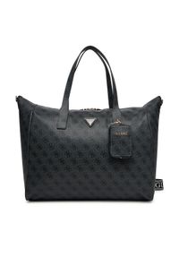Guess Torba weekendowa Latona Travel TWLB92 11017 Czarny. Kolor: czarny. Materiał: skóra