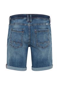 Blend Szorty jeansowe 20715430 Niebieski Regular Fit. Kolor: niebieski. Materiał: jeans, bawełna