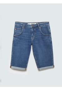 Big-Star - Szorty męskie jeansowe granatowe Conner 581. Okazja: na co dzień. Kolor: niebieski. Materiał: jeans. Sezon: lato. Styl: casual #3