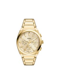 Fossil Zegarek Everett Chronograph FS6119 Złoty. Kolor: złoty