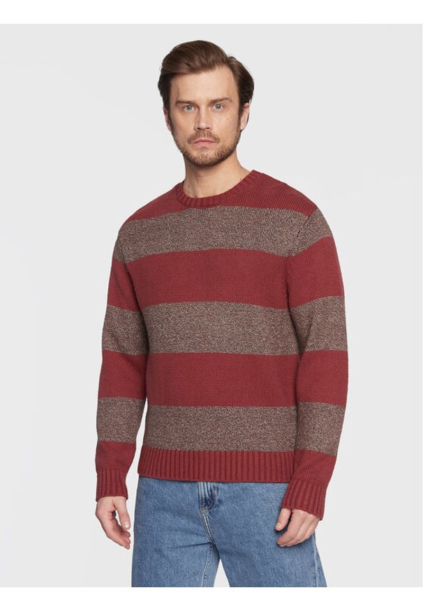 Cotton On Sweter 3611926 Czerwony Relaxed Fit. Kolor: czerwony. Materiał: bawełna