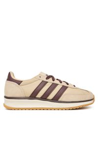 Adidas - adidas Sneakersy Run 70S 2.0 Shoes JR2426 Beżowy. Kolor: beżowy. Materiał: skóra, zamsz. Sport: bieganie #1