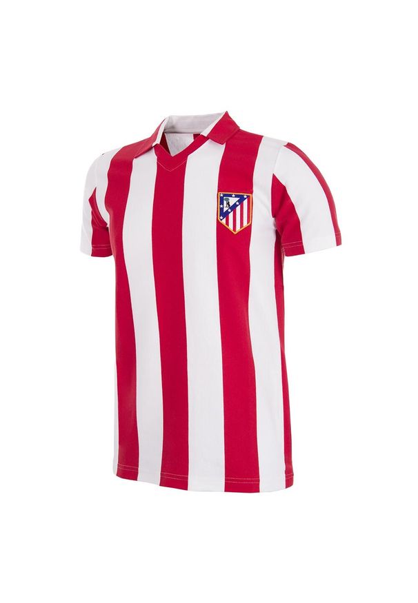COPA FOOTBALL - Koszulka retro piłkarska - Dorosły - Atlético Madrid 1985-86 - Czerwona-Biała. Kolor: czerwony. Sport: piłka nożna