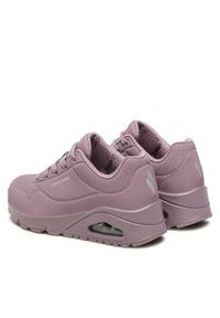 skechers - Skechers Sneakersy Uno Stand On Air 73690/DKMV Fioletowy. Kolor: fioletowy. Materiał: skóra #5