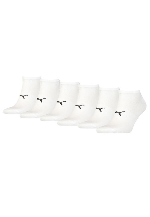 Skarpety Puma Sport Sneaker Light, 6 pary białych. Kolor: biały. Materiał: elastan, poliester, poliamid. Sport: turystyka piesza