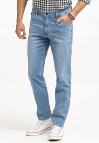 Wrangler - WRANGLER TEXAS SLIM MĘSKIE SPODNIE JEANSOWE JEANSY DŻINSY DREAM ON W12SQO859. Okazja: na co dzień. Sezon: lato. Styl: casual, klasyczny #6