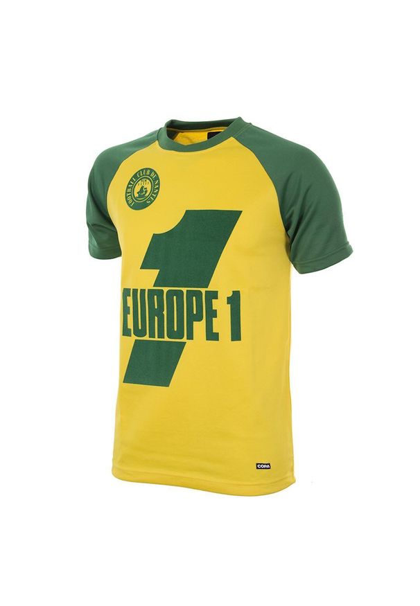 COPA FOOTBALL - Koszulka retro piłkarska dla dorosłych - FC Nantes 1978-79 - Żółta. Kolor: żółty. Sport: piłka nożna
