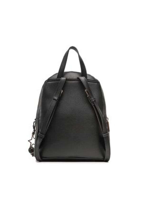 Liu Jo Plecak M Backpack AXX025 E0086 Czarny. Kolor: czarny. Materiał: skóra