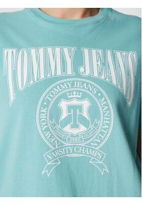 Tommy Jeans T-Shirt Varsity DW0DW14919 Niebieski Loose Fit. Kolor: niebieski. Materiał: bawełna #5