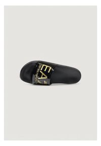 EA7 Emporio Armani Klapki 7X000108 AF15118 PC001 Czarny. Kolor: czarny