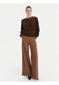 Marciano Guess Sweter 5BGR02 5782Z Brązowy Regular Fit. Kolor: brązowy. Materiał: syntetyk #2