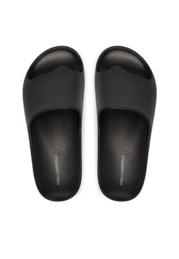 Karl Lagerfeld - KARL LAGERFELD Klapki Kobo II KL86048F Czarny. Kolor: czarny. Materiał: syntetyk