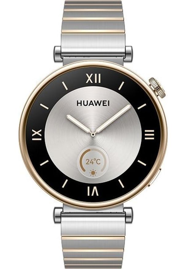 HUAWEI - Smartwatch Huawei Watch GT4 Elite 41mm Srebrny (55020BHY). Rodzaj zegarka: smartwatch. Kolor: srebrny
