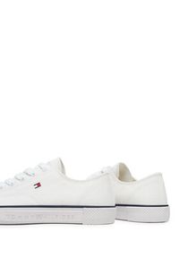 TOMMY HILFIGER - Tommy Hilfiger Trampki T3X9-33846-0890100 Biały. Kolor: biały. Materiał: materiał #5