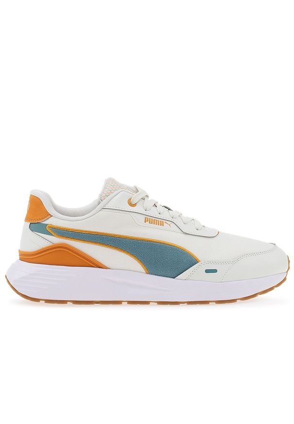 Buty Puma Runtamed Plus Retro Prep 38923702 - beżowe. Kolor: beżowy. Materiał: materiał, syntetyk, guma. Szerokość cholewki: normalna