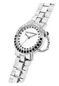 Karl Lagerfeld - KARL LAGERFELD Zegarek R0553100501 Srebrny. Kolor: srebrny