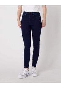 Wrangler - SPODNIE DAMSKIE WRANGLER WRIGGLER INK BLUE W2H0JC22H 112128603