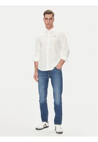 Mustang Koszula Canton 1016238 Biały Slim Fit. Kolor: biały. Materiał: bawełna #5