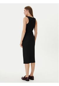 Calvin Klein Jeans Sukienka codzienna Monologo Baby LV047F242G Czarny Slim Fit. Okazja: na co dzień. Kolor: czarny. Materiał: bawełna. Typ sukienki: proste. Styl: casual #5
