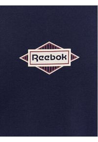 Reebok Bluza Sporting Goods IM1503 Granatowy Regular Fit. Kolor: niebieski. Materiał: bawełna #5